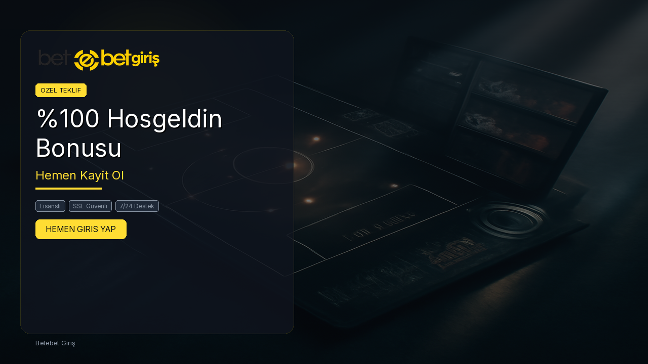 Betebet Giriş Bonus Gorseli